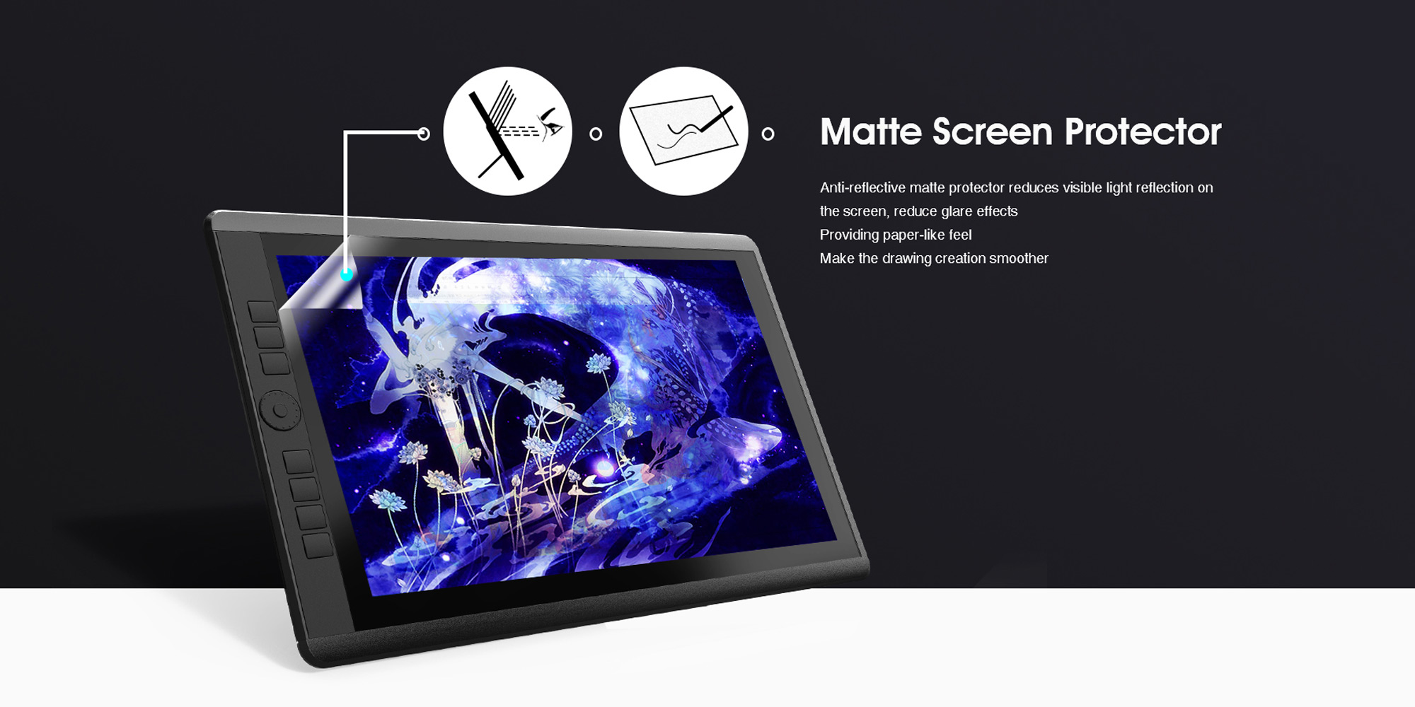 Grafika - Tablet graficzny z ekranem LCD Veikk VK1560 Pro_07